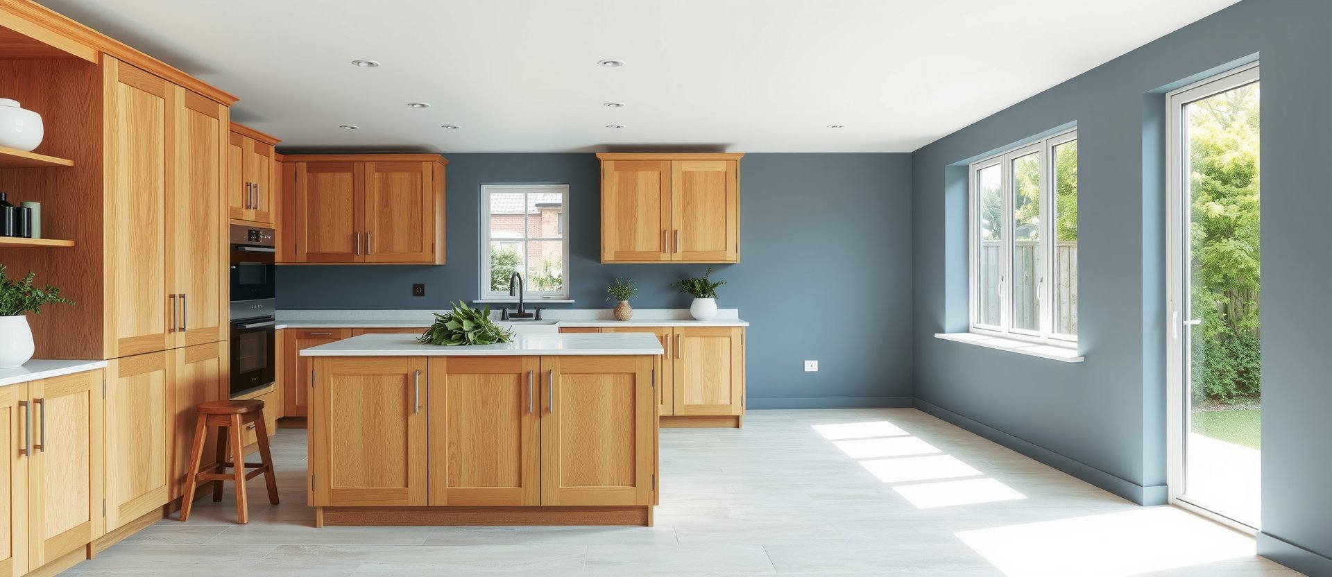 Modern home renovation showcasing Dutch design elements in a living space